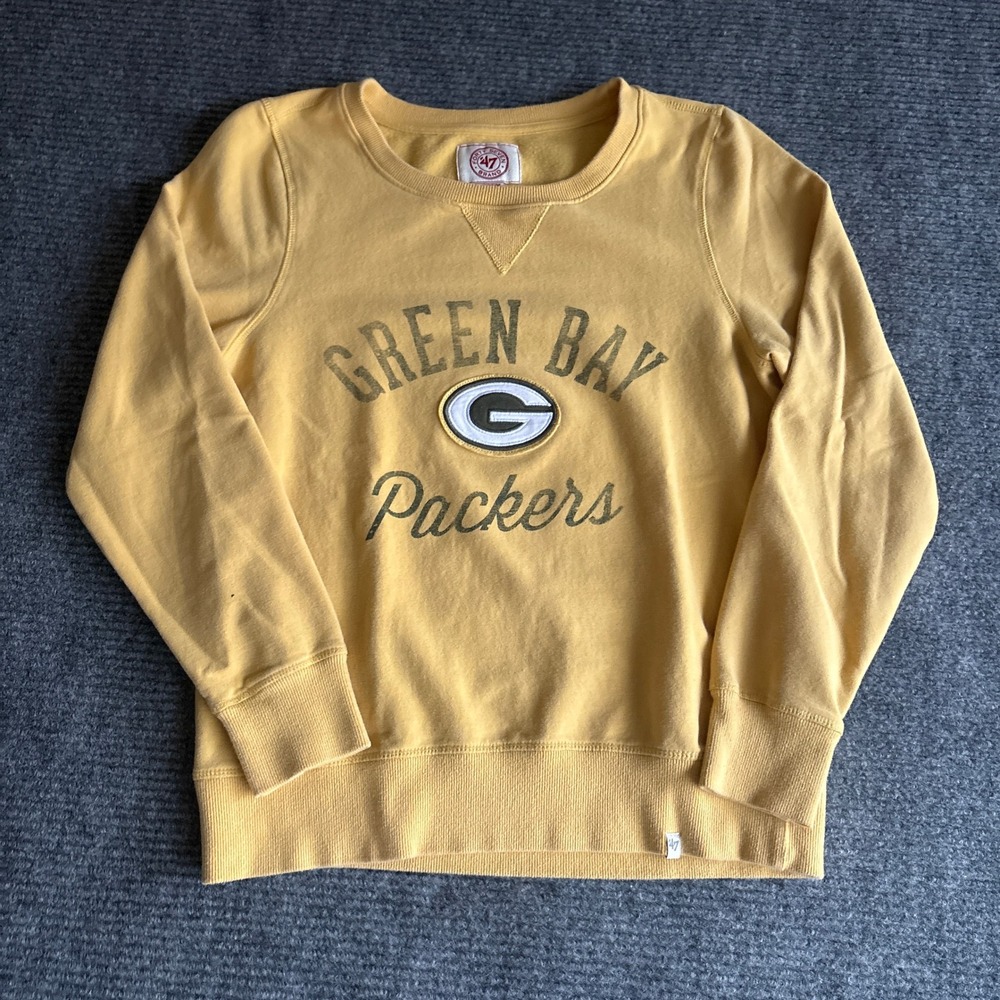 Green Bay Packers Women's Yellow Sweatshirt